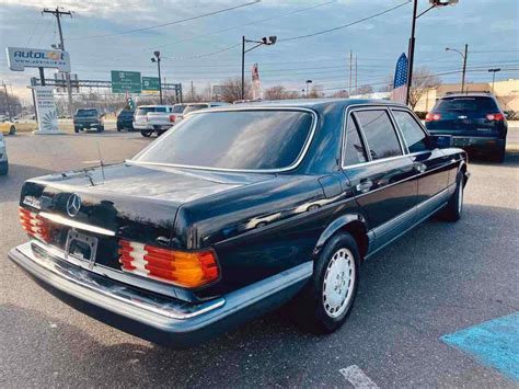 1991 Mercedes Benz 420sel Sedan Black Rwd Automatic Sel Classic