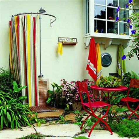 16 Diy Outdoor Shower Ideas A Piece Of Rainbow