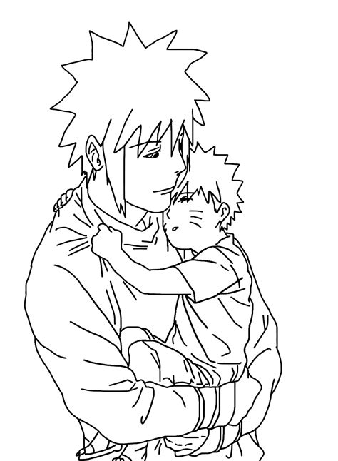 Minato Coloring Page Free Printable Coloring Pages