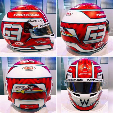 The alpine driver knows that it is difficult for russell to shine in a williams car, but according to alonso, it is now clear what the young briton is capable of. New helmet of George Russell for the Eifel GP : formula1