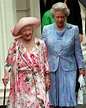 Queen Elizabeth II and the Queen Mother ️ . . Born Elizabeth Angela ...