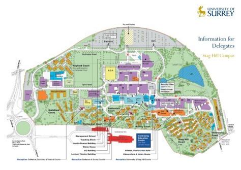 University Of Surrey Map Campus Map Images And Photos Finder