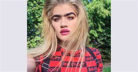 This Model Wants You To Rock Your Unibrow
