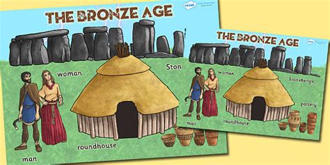 Large Bronze Age Display Poster Teacher Made Twinkl