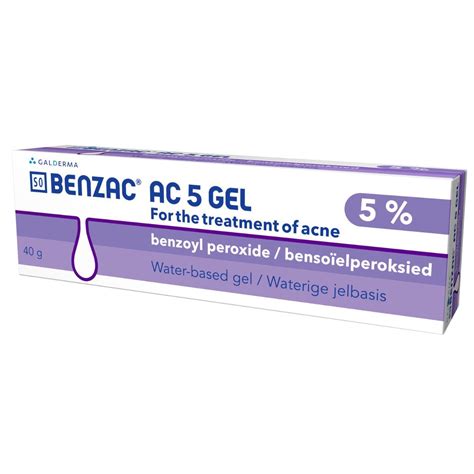 Benzac Ac 5 Gel 40g Broadway Pharmacy