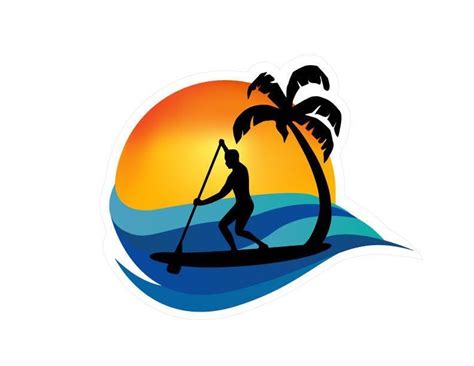 Paddleboard Logo Logodix