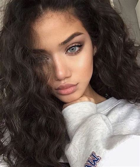 Pinterest Nuggwifee Hair Lips Brows Curly Hair Styles Beauty Makeup Makeup Looks