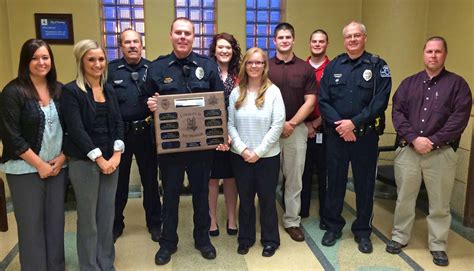 Criminal Justice Club Recognizes K9 Frank Other Police Dogs