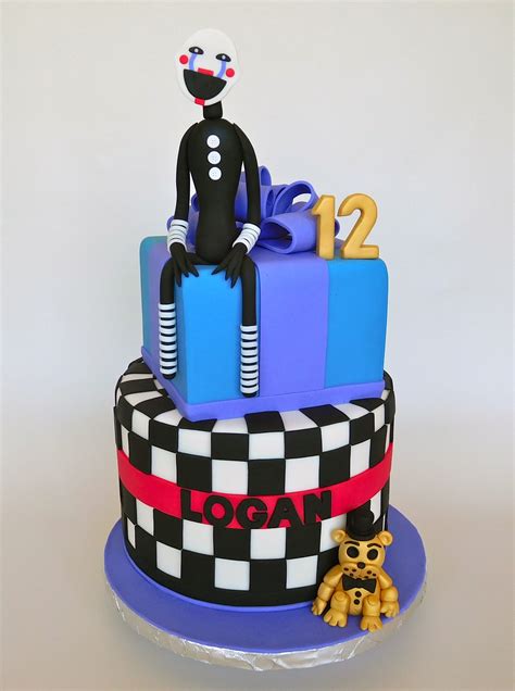 Five Nights At Freddys Cake Fnaf Cakes Birthdays Fnaf Cake Boy