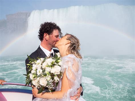 Elopements Niagara Falls Rainbows First Kisses Amazing Niagara Falls Elopements Niagara