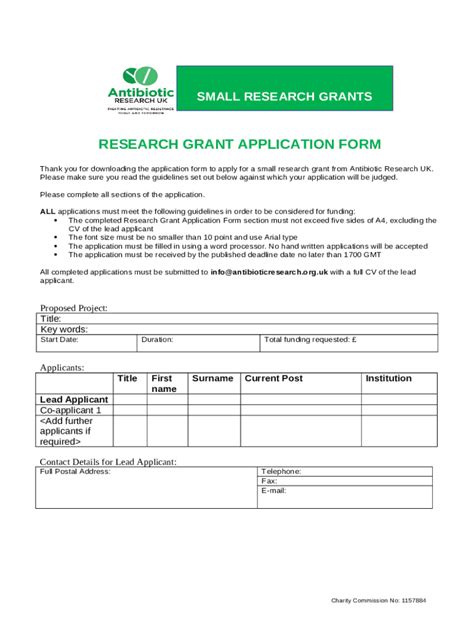Research Funding Opportunities How To Apply And Required Grant