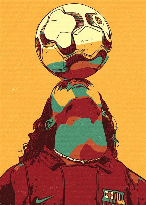 Ronaldinho Artwork Football Artwork Football Wallpaper Football Art