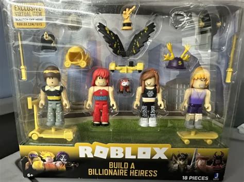 Roblox Celebrity Build A Billionaire Heiress 18 Pcs Collection Four