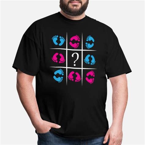 Tic Tac Toe Gender Reveal Funny Gender Reveal Mens T Shirt Spreadshirt
