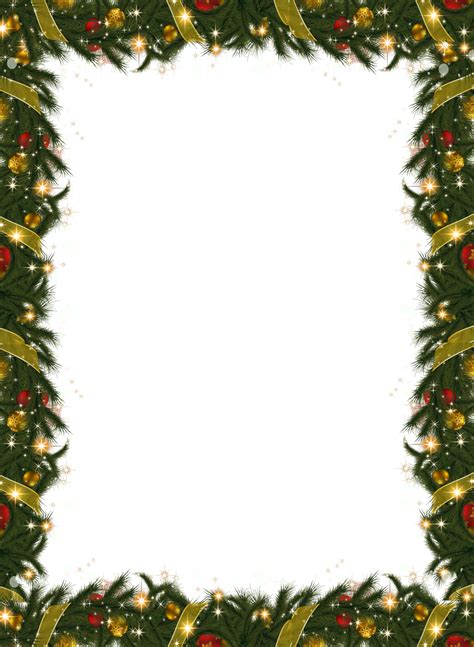 Free Christmas Frames And Borders Png 10 Free Cliparts Download