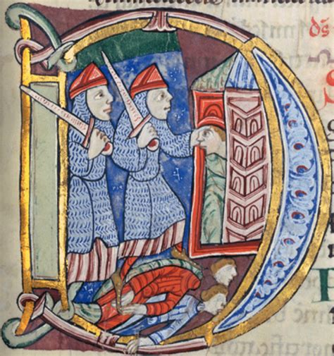 St Albans Psalter 1st Half Of 12th Century England Medieval Artwork