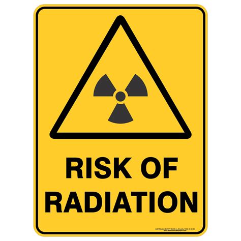 Risk Of Radiation Buy Now Discount Safety Signs Australia