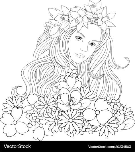 Top 80 Newest Coloring Pages Of Girls Free To Print And Download Shill Art