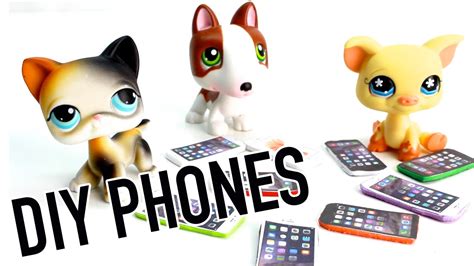Miniature Apple IPhone Tutorial DIY Cell Phone For LPS And Dolls YouTube