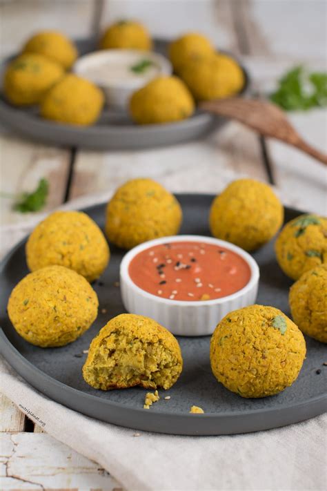 Vegan Falafel Recipe With Canned Chickpeas Oil Free Gf Nutriplanet