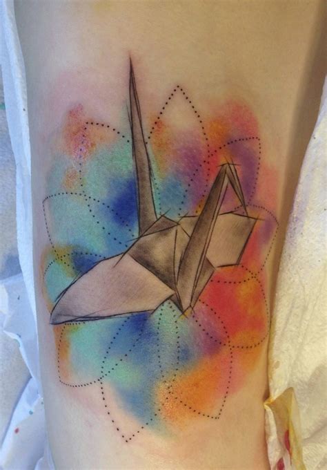 65 Origami Bird Tattoos Nenuno Creative