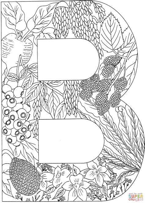 Free Coloring Pages Letters Adult, Download Free Coloring Pages Letters