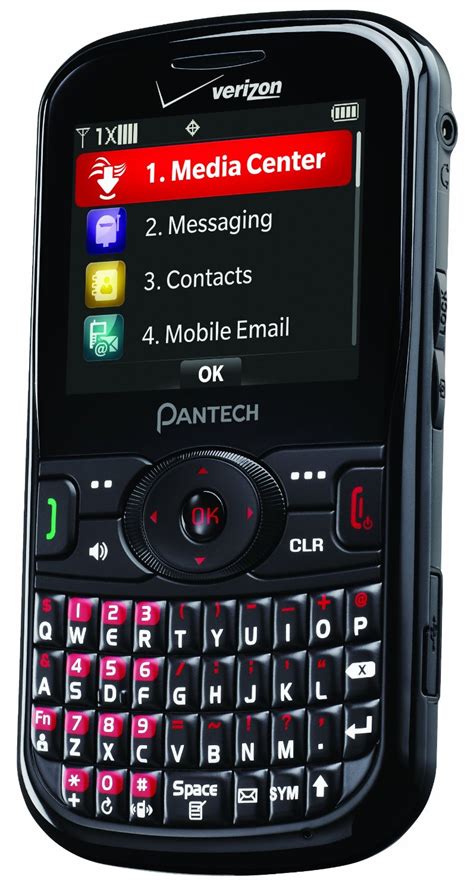 Pantech Caper Basic Bluetooth Messaging Prepaid Phone