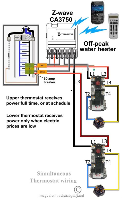 When you use your finger or stick to the circuit with your eyes, it is easy to mistrace the circuit. Electric Water Heater Wiring Most Beautiful Electric Water Heater Wiring Diagram Best Rheem ...