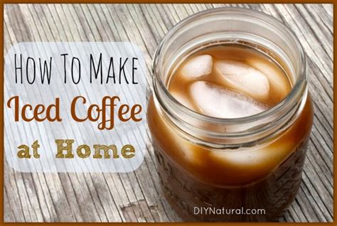 Iced Coffee Recipe How To Brew It At Home