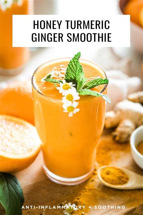 Boost Your Nutrition With This Refreshing Honey Turmeric Smoothie That