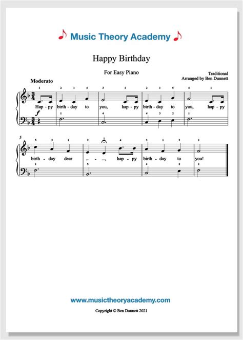 Coletar Imagem Happy Birthday Piano Br Thptnganamst Edu Vn