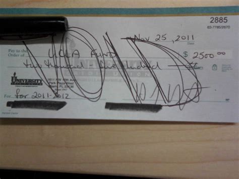 You just have to write the word void on the check using a blue or black pen. Photo Blog: Sent My Voided Check, UCLA Gear & Letter to Chancellor Block - Bruins Nation