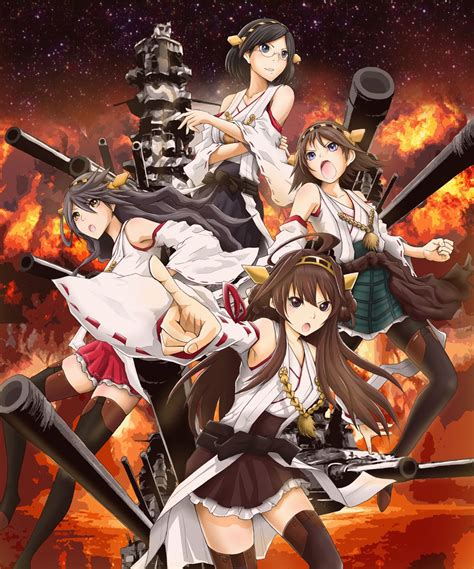 Kancolle Haruna Hiei Kirishima And Kongou Tales Of Xillia Kantai Collection Anime