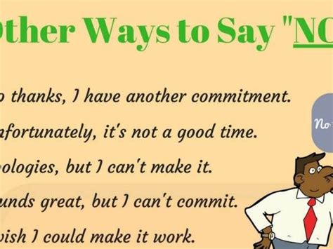 100 Different Ways To Say No Sayings Ways To Say Said Say I Love You