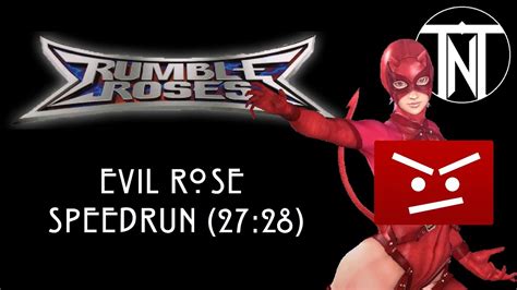 Speedrun Evil Rose 27 28 Rumble Roses Youtube