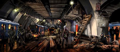 Metro 2033 Concept Art Concept Art For Metro 2033 Set I Flickr