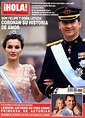 Capa da revista ¡HOLA! poucos dias antes da coroação de Felipe e ...