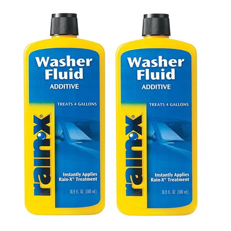 Rain X Windshield Washer Fluid Additive 500 Ml Pack Of 2
