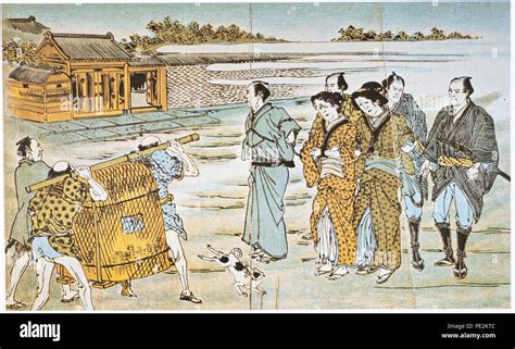 Criminal Punishment In Edo Period Hi Res Stock Photography And Images