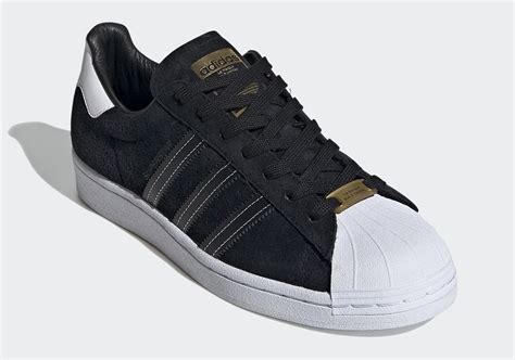 The Adidas Superstar Adds Casual Friendly Black Suede Uppers Adidas