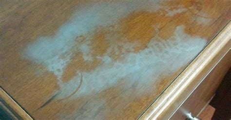 How To Remove A Water Stain From Your Wood Furniture In 5 Minutes