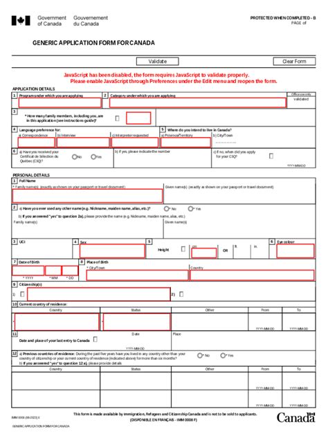 Imm 0008 2023 2024 Form Fill Out And Sign Printable Pdf Template