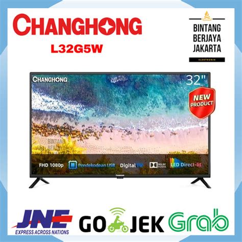 Jual Changhong Digital Led Tv L32g5w 32 Inch Fhd Tv Hdmi Usb Moive
