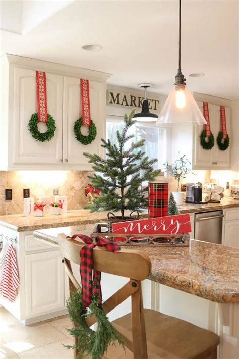 Decorating Kitchen Countertops For Christmas Countertops Ideas