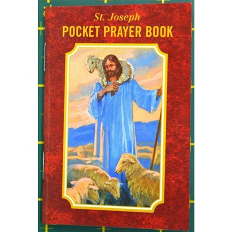 St Joseph Pocket Prayer Book 64 Pages 64mm X 95mm Softcover