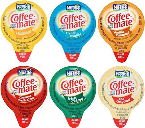 Nestle coffee mate hazelnut liquid creamer at h e b. Coffee Mate Liquid .375oz Variety Pack (6 Flavor) 180 ...