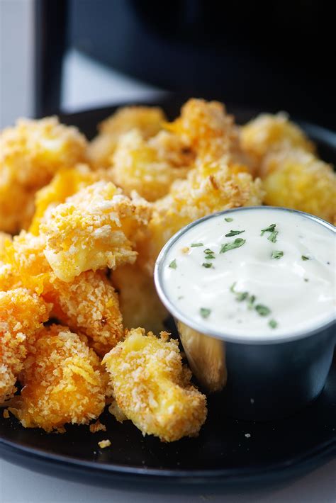 Homemade Air Fryer Cheese Curds