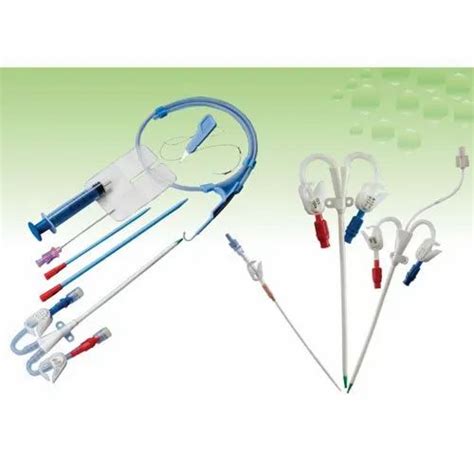 Polyurethane Curvedstraight Single Newtech Unecath Hemodialysis