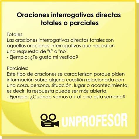 Ejemplos De Oraciones Interrogativas Indirectas