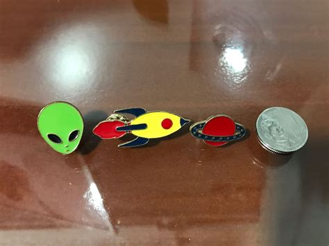 Space Enamel Pins Set 8 Womens Fashion Watches And Accessories Other